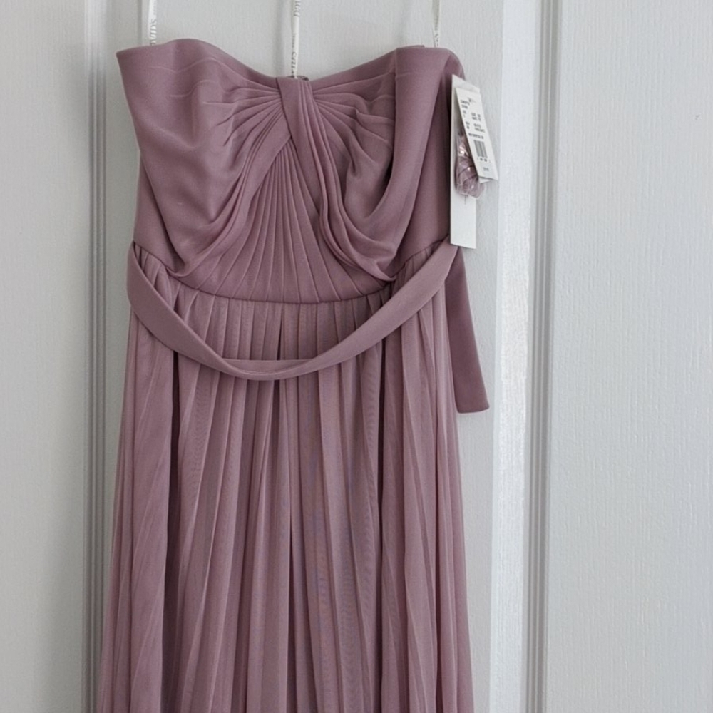 NWT David's bridal Versa convertible mesh dress